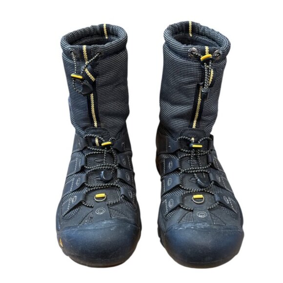 Mens Keen No Tie Waterproof Primaloft Insulated Boots Black Size US Mens 10 - Picture 2 of 8